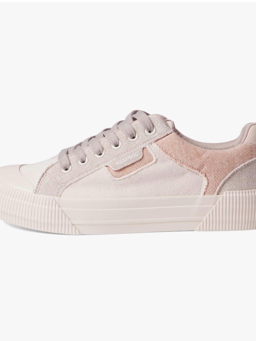 Rocket Dog Women's Platform Sneaker in Blush Pink